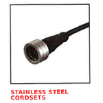 Stainless steel cordsets EN 150