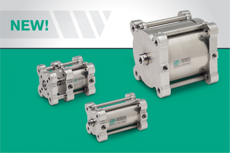 ISO 21287 COMPACT CYLINDERS IN AISI 316L STAINLESS STEEL