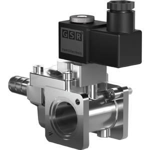 Solenoid valve for fresh water supply or water treatment 30