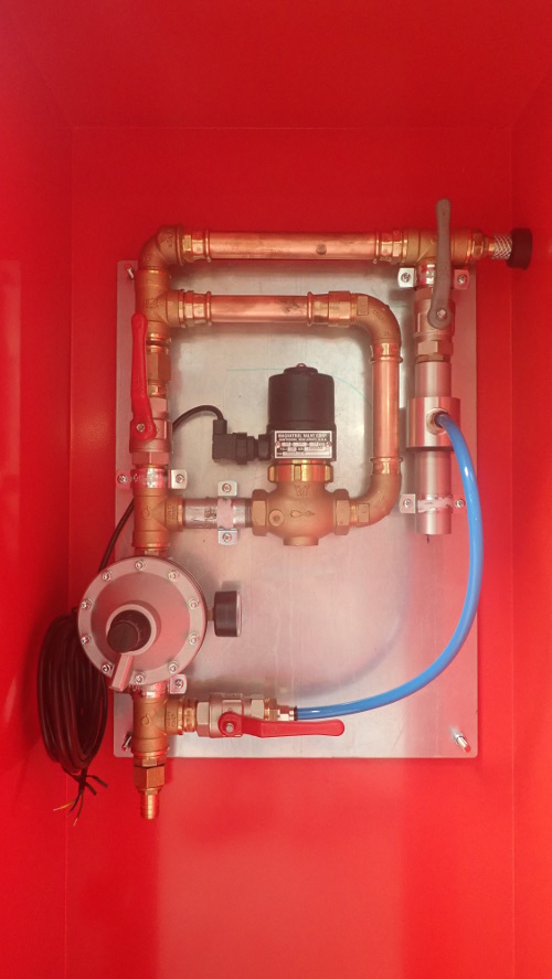 High flow control panel 50