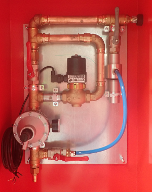 High flow control panel
