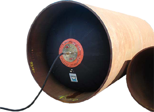 High pressure stopper in tube 30