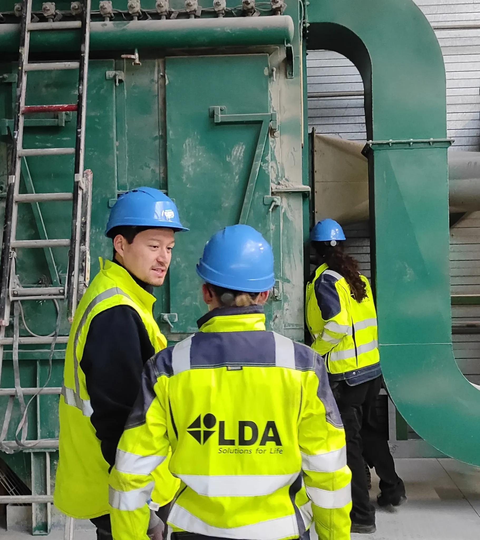 LDA installation team