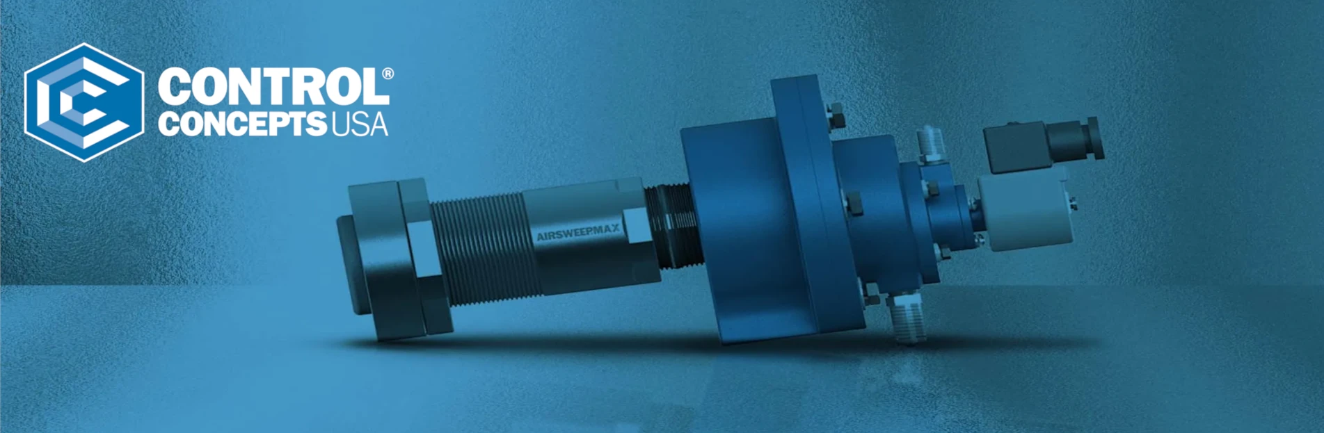 control concept with airsweep, acoustic and dazic speed products banner