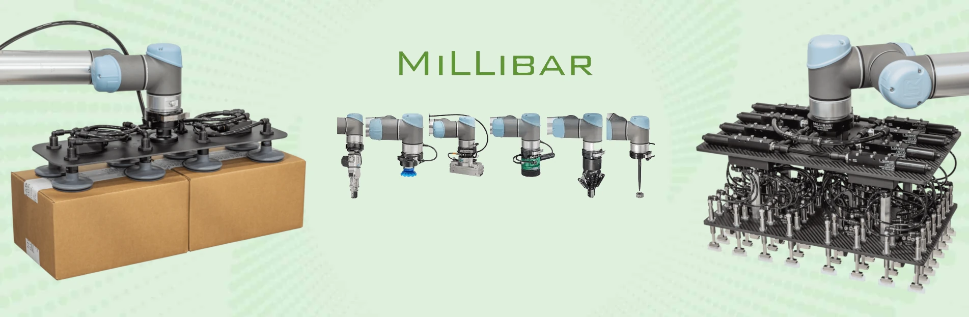 Millibar vacuum banner