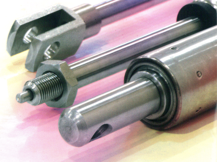 Multiple gas springs on the ground