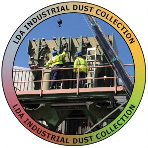 LDA symbol for dust collection