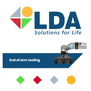 LDA front cover for end of arm tooling catalog