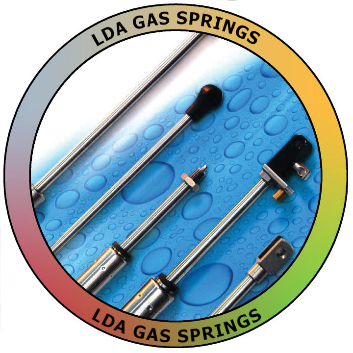 LDA symbol for LDA gas springs