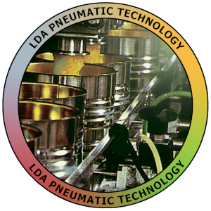 LDA symbol for pneumatic technology with MAC Valves pv's