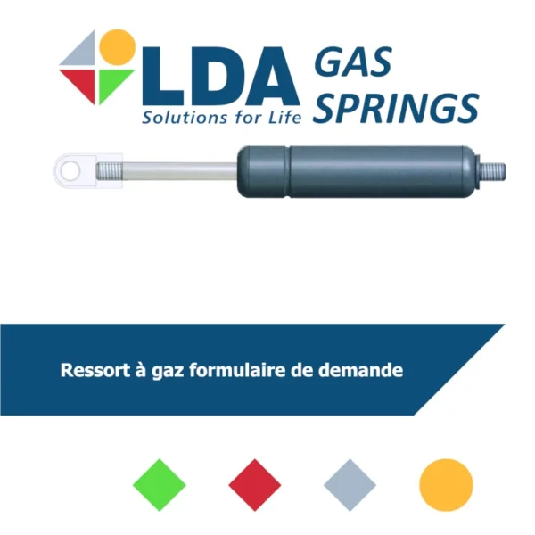 Ressort à gaz formulaire de demande