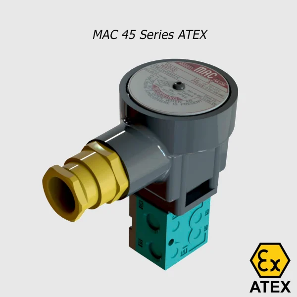 MAC 45 Series solenoid valve 5/2, M5 - 1/8”, 150 Nl/min - Image 9