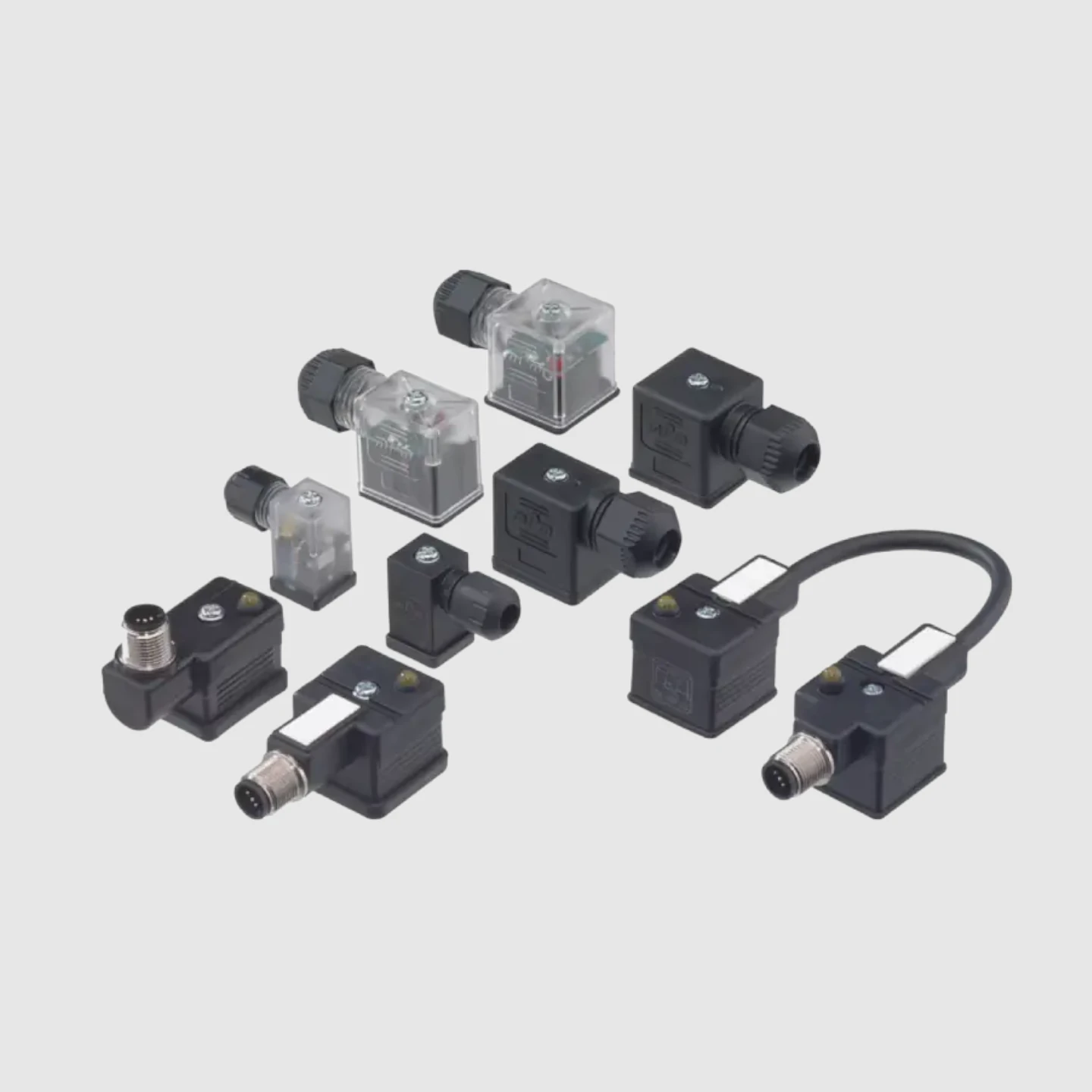 Connecteurs industriels de type A, B, C et Micro