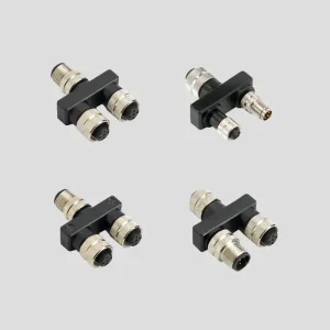 Y koppeling M8/M12-connectoren