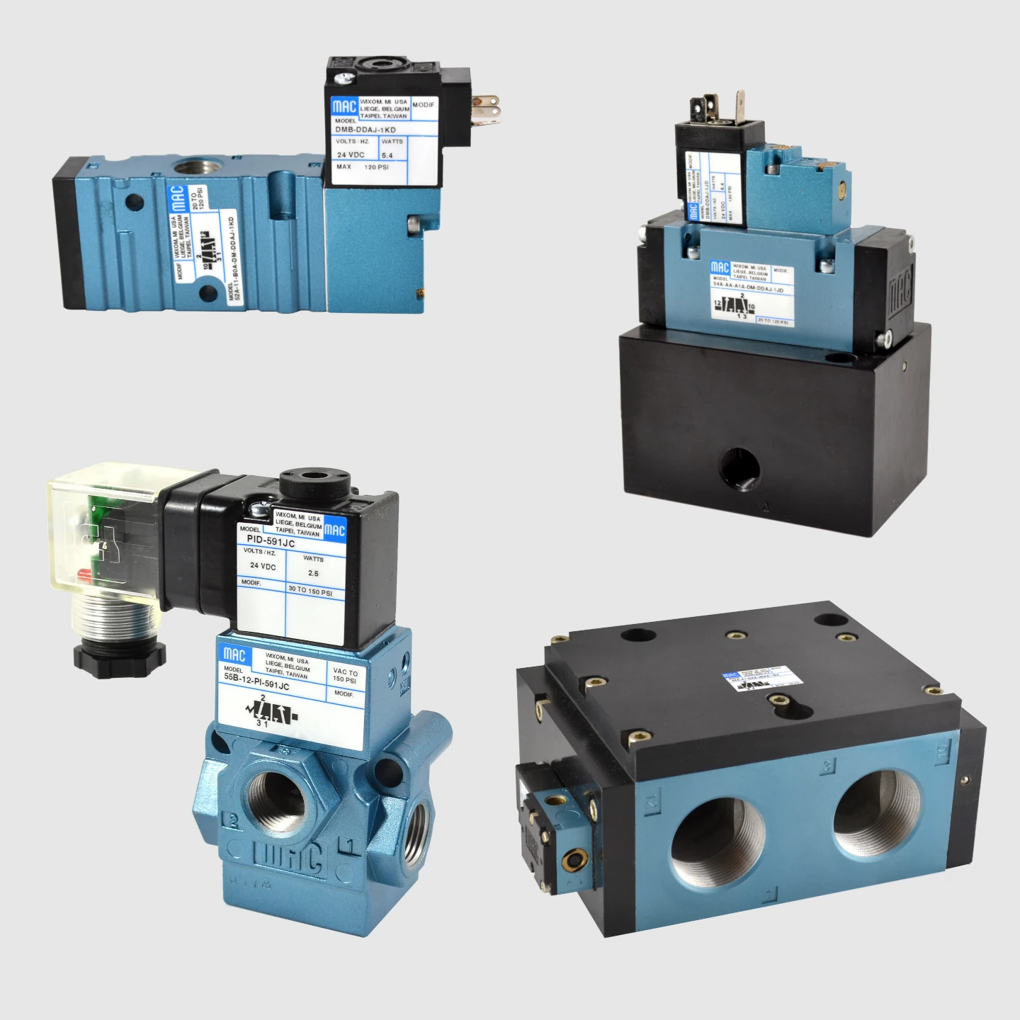 Vannes 3 voies à grand débit, + 1.200NL