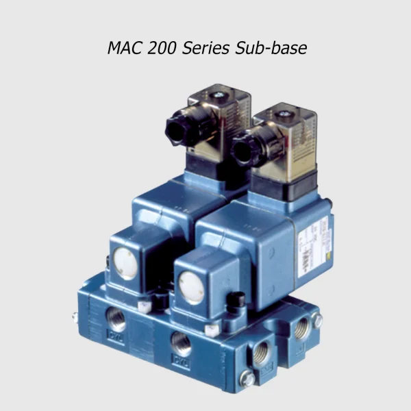 MAC 200 Série électrovanne 3/2 NF-NO, 1/8" – 1/4", 500Nl/min – Image 3