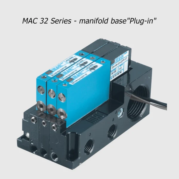 MAC 32 Serie magneetventiel 3/2 NG-NO, 1/8” –  1/4”, 400Nl/min - Afbeelding 6