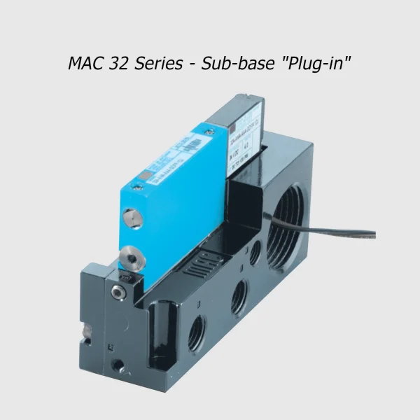MAC 32 Serie magneetventiel 3/2 NG-NO, 1/8” –  1/4”, 400Nl/min - Afbeelding 4