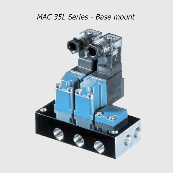 MAC 35L Serie solenoid valve 3/2 NC-NO, 1/8”, 170Nl/min - Image 6