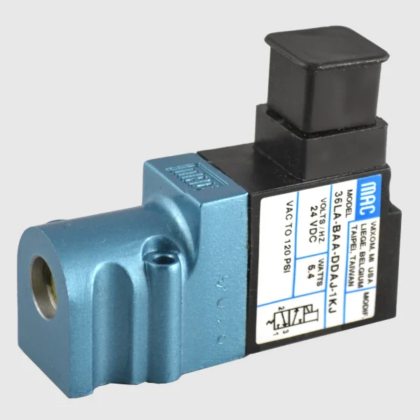MAC 36L Serie magneetventiel 3/2 NG-NO, M5 - 1/8”, 300Nl/min - Afbeelding 3