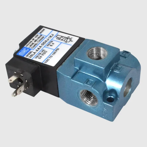 MAC 36L Serie magneetventiel 3/2 NG-NO, M5 - 1/8”, 300Nl/min - Afbeelding 2