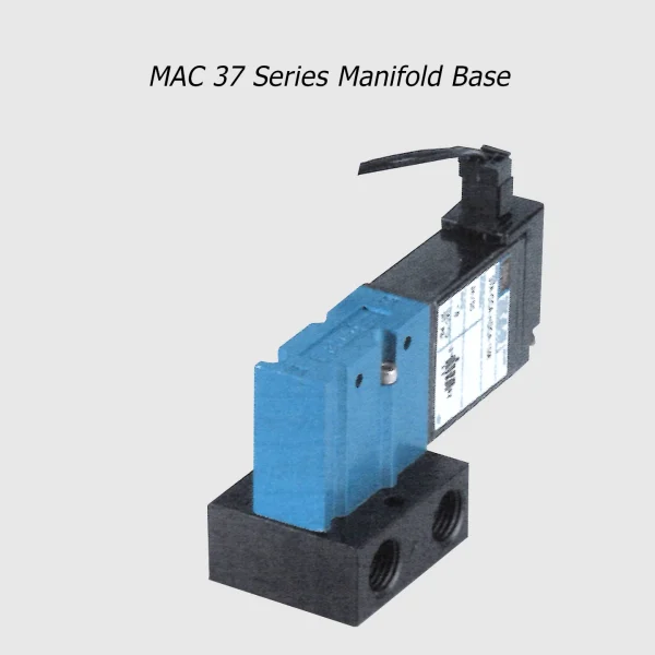 MAC 37 Série électrovanne 3/2 NF-NO, 1/8" – 1/4", 500Nl/min – Image 4