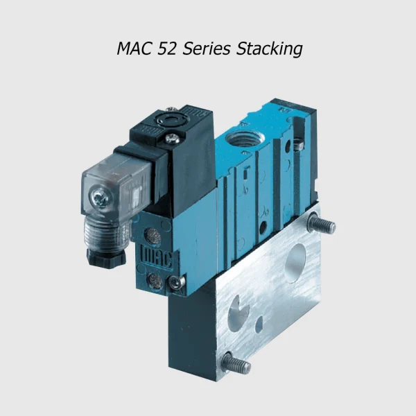 MAC 52 Série électrovanne 3/2 NF-NO, 1/8"-1/4", 1500Nl/min – Image 4