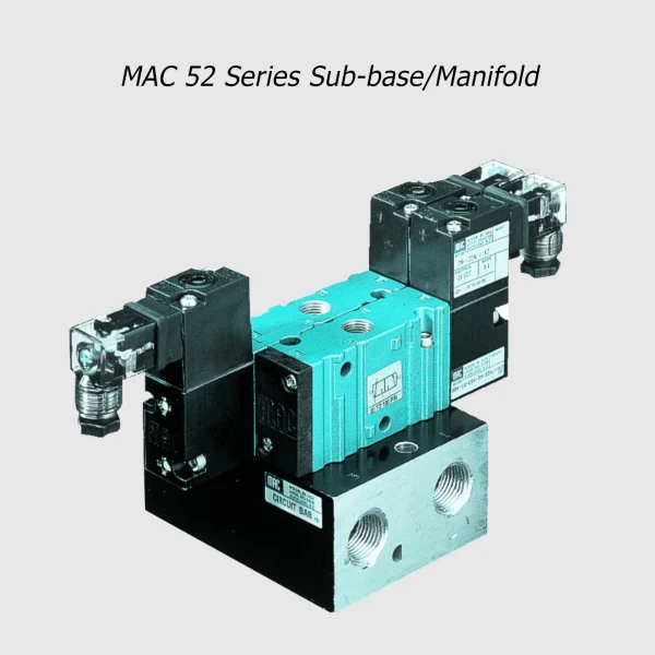 MAC 52 Série électrovanne 3/2 NF-NO, 1/8"-1/4", 1500Nl/min – Image 5