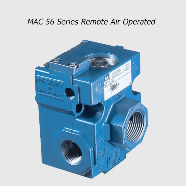 MAC 56 Series solenoid valve 3/2 NC-NO, 3/8" - 3/4", 5700Nl/min - Image 3