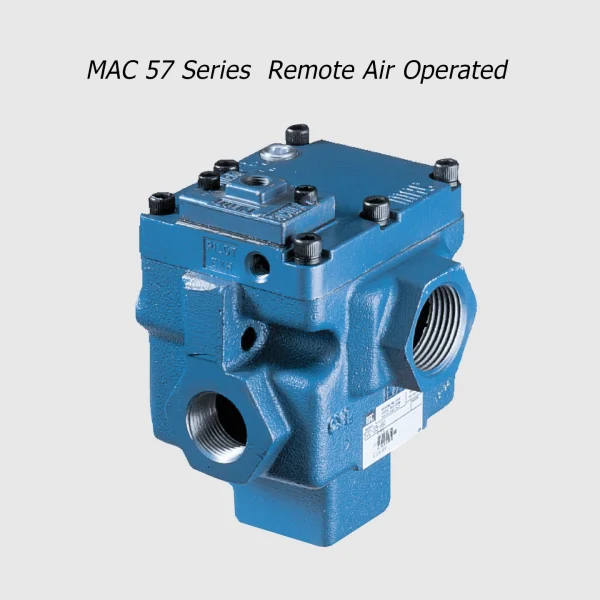 MAC 57 Serie magneetventiel 3/2 NG-NO, 1/2" - 3/4" – 1”, 17400Nl/min - Afbeelding 3