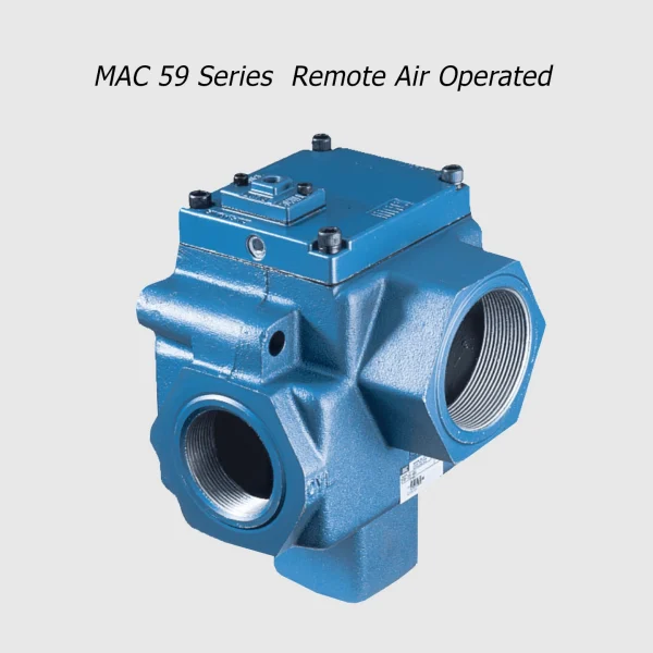 MAC 59 Serie magneetventiel 3/2 NG-NO, 2”– 2”1/2, 60000Nl/min - Afbeelding 3