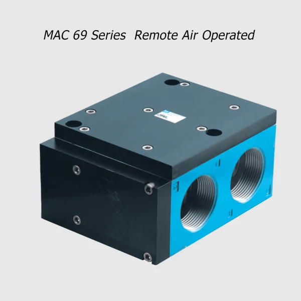 MAC 69 Series solenoid valve 3/2 NC-NO, 1”1/2 - 2”1/2, 60000Nl/min - Image 3