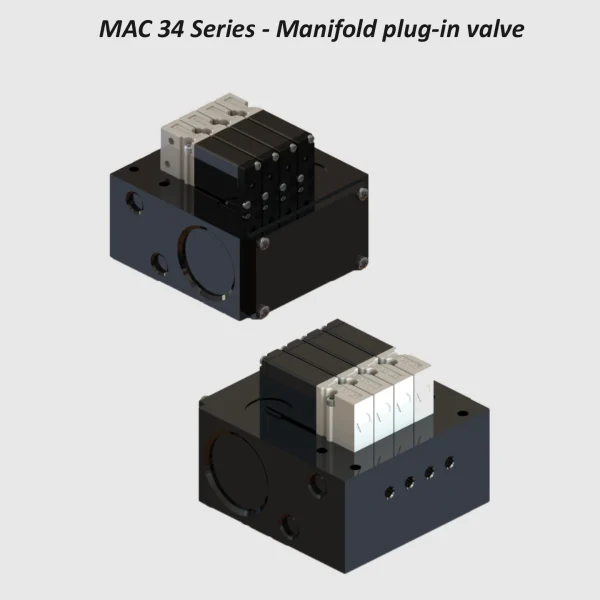 34 Serie solenoid valve M5-10-32 120Nl/min - Image 6