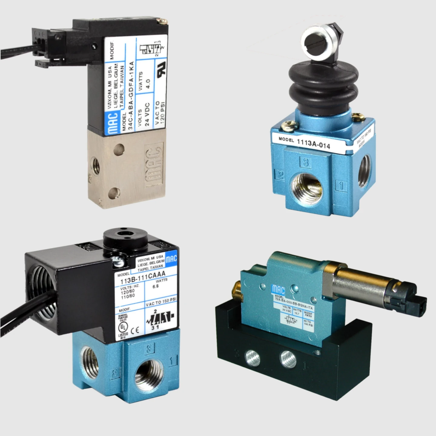 Vannes 3 voies à faible débit