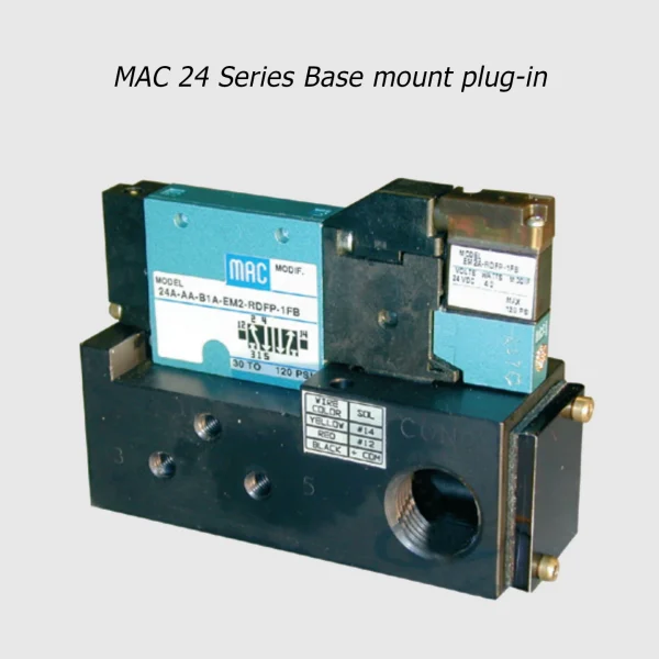 MAC 24 Série électrovanne 5/2-5/3, M5-M7 , 400Nl/min – Image 6