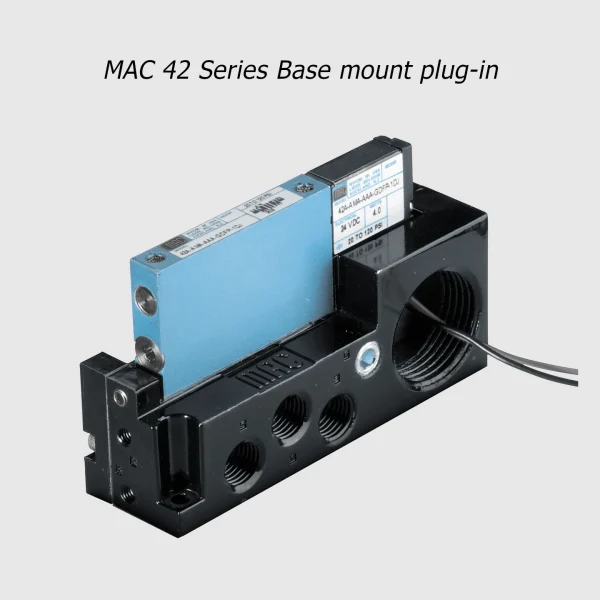 MAC 42 Series solenoid valve 5/2-5/3, M5-M7, 400Nl/min - Image 4