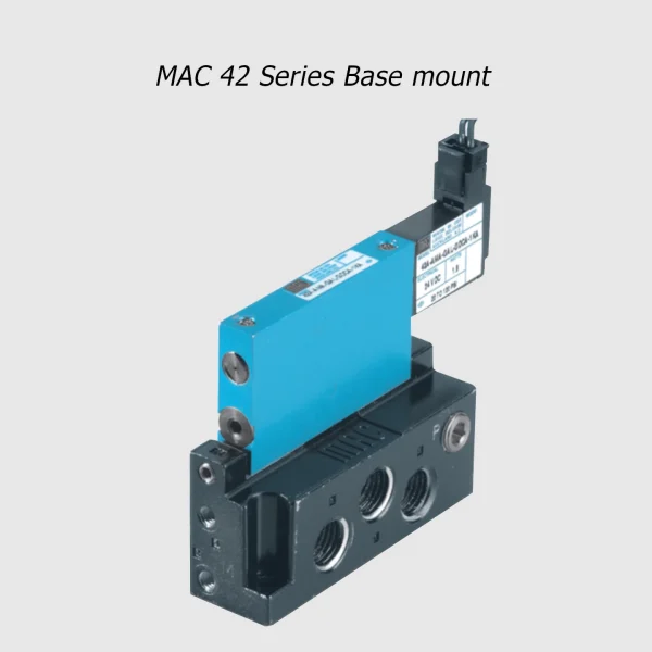 MAC 42 Series solenoid valve 5/2-5/3, M5-M7, 400Nl/min - Image 3