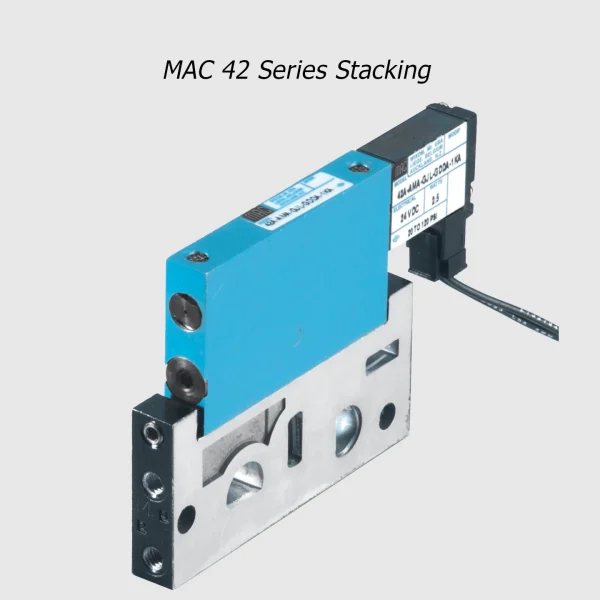 MAC 42 Series solenoid valve 5/2-5/3, M5-M7, 400Nl/min - Image 6