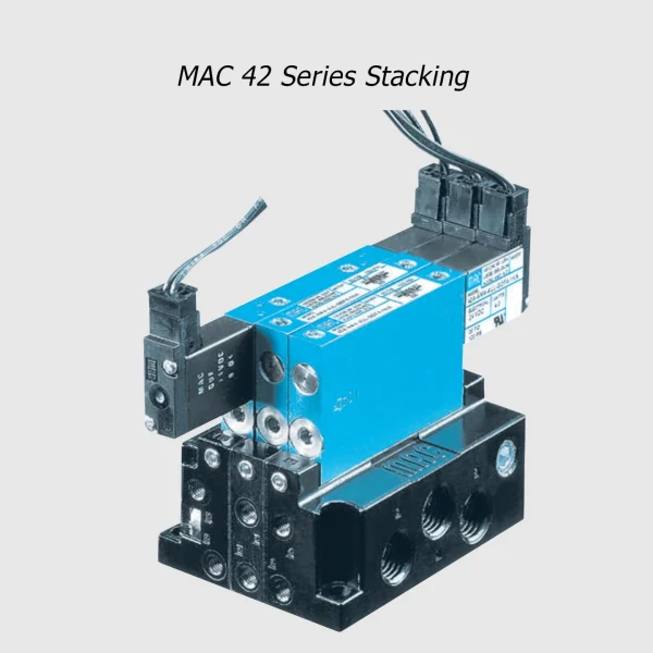 MAC 42 Series solenoid valve 5/2-5/3, M5-M7, 400Nl/min - Image 5