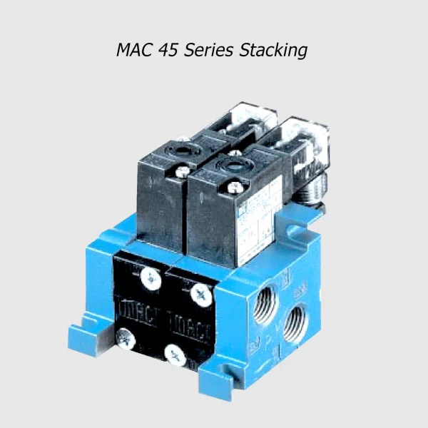 MAC 45 Series solenoid valve 5/2, M5 - 1/8”, 150 Nl/min - Image 8