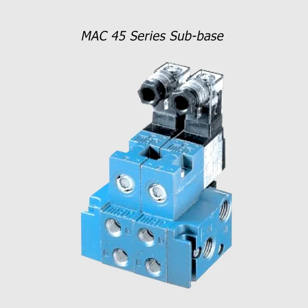 MAC 45 Series solenoid valve 5/2, M5 - 1/8”, 150 Nl/min - Image 6