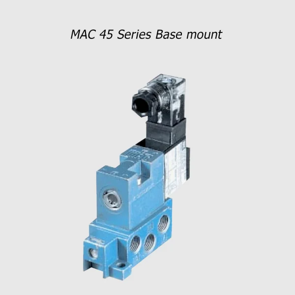 MAC 45 Series solenoid valve 5/2, M5 - 1/8”, 150 Nl/min - Image 4