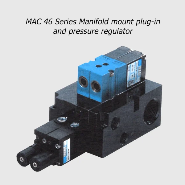 MAC 46 Series solenoid valve 4/2 NC-NO, 1/8", 300Nl/min - Image 8