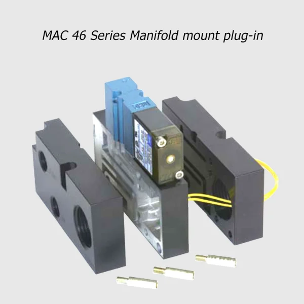 MAC 46 Series solenoid valve 4/2 NC-NO, 1/8", 300Nl/min - Image 7