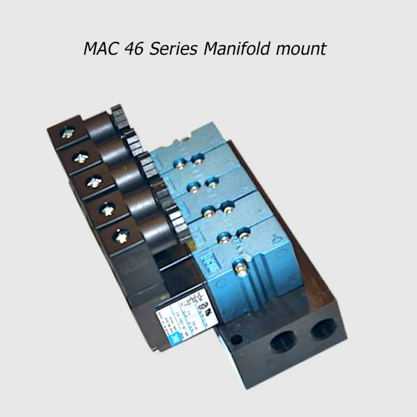 MAC 46 Series solenoid valve 4/2 NC-NO, 1/8", 300Nl/min - Image 5