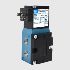MAC 46L Serie solenoid valve 4/2 NC-NO, M5 - 1/8”, 300Nl/min