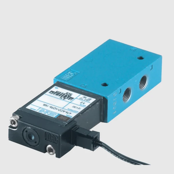 MAC 47 Series solenoid valve 5/2 NC-NO, 1/8"- 1/4", 500Nl/min - Image 3