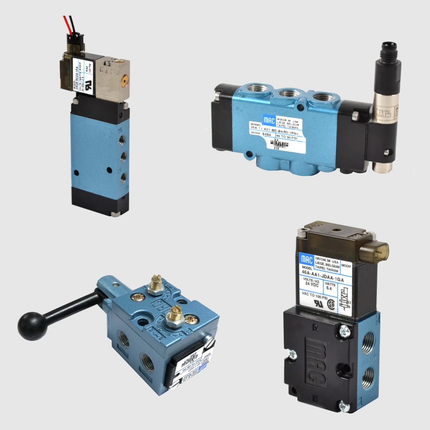 Vannes 5 voies à faible débit