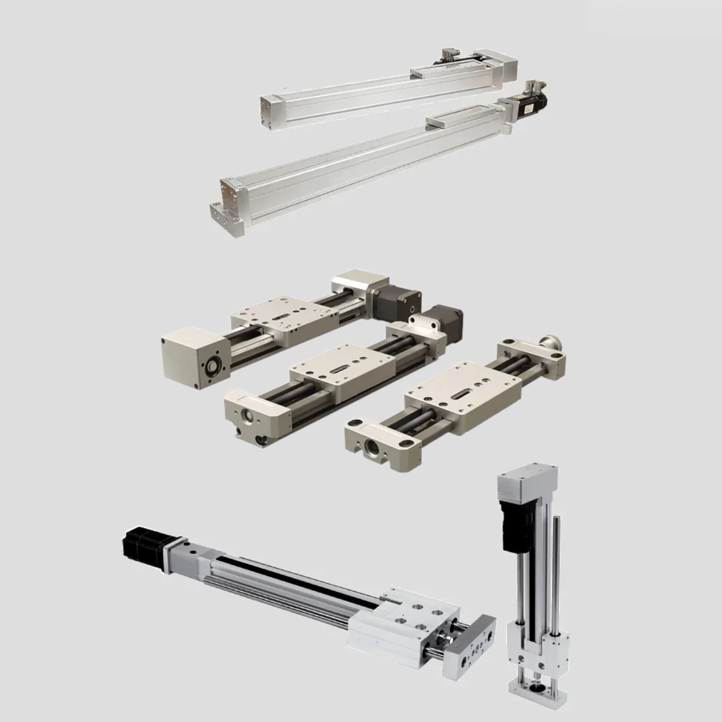 Rodless screw drive actuators
