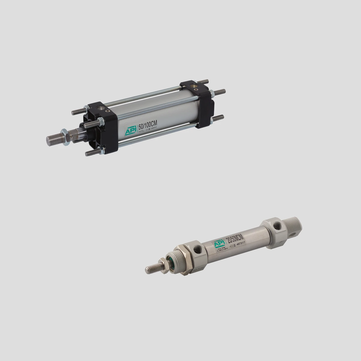 Vérins de type rond